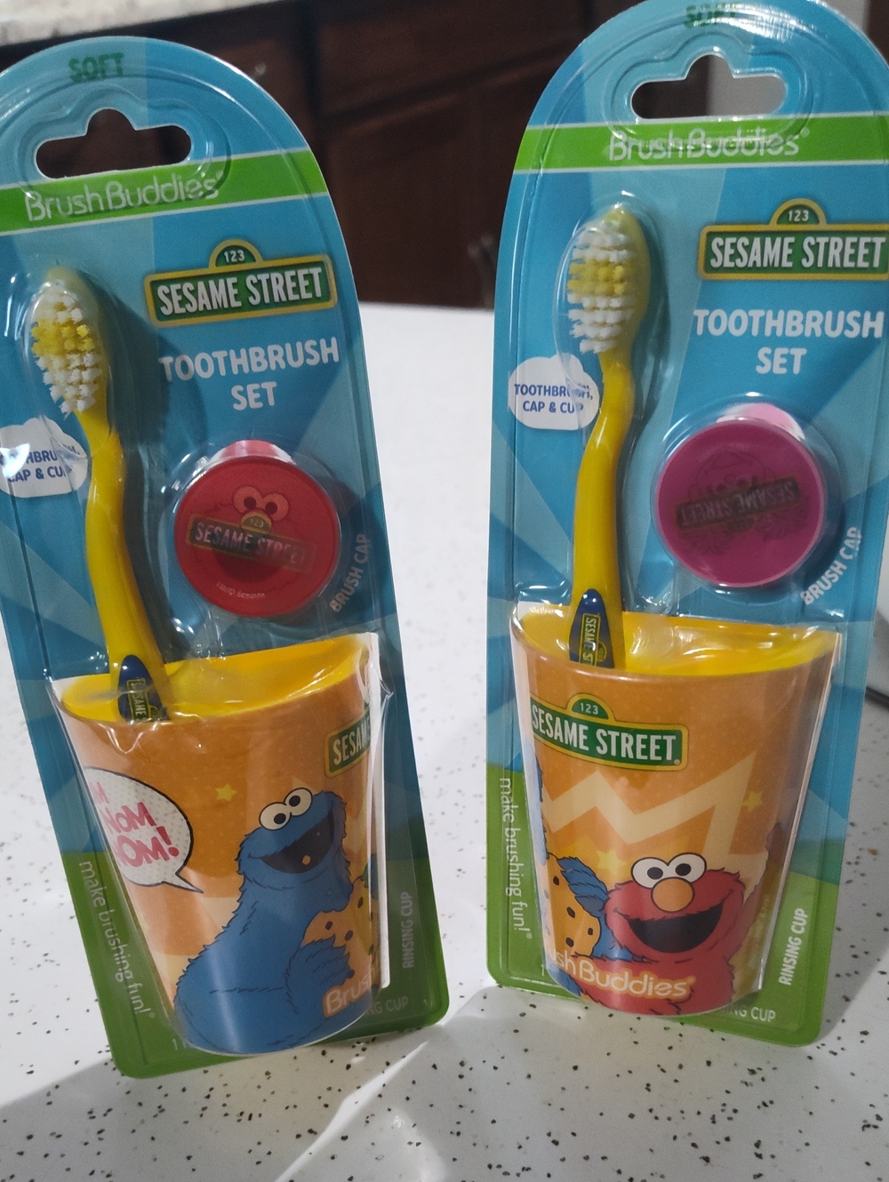 Sesame Street Kids Toothbrush Set